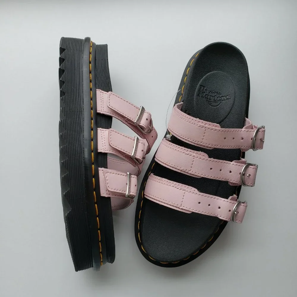 NWOT Dr Martens Pink Platform Sandel. - Picture 4 of 13